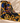 Pañuelo Galaxia Azul Marino con Contorno Amarillo